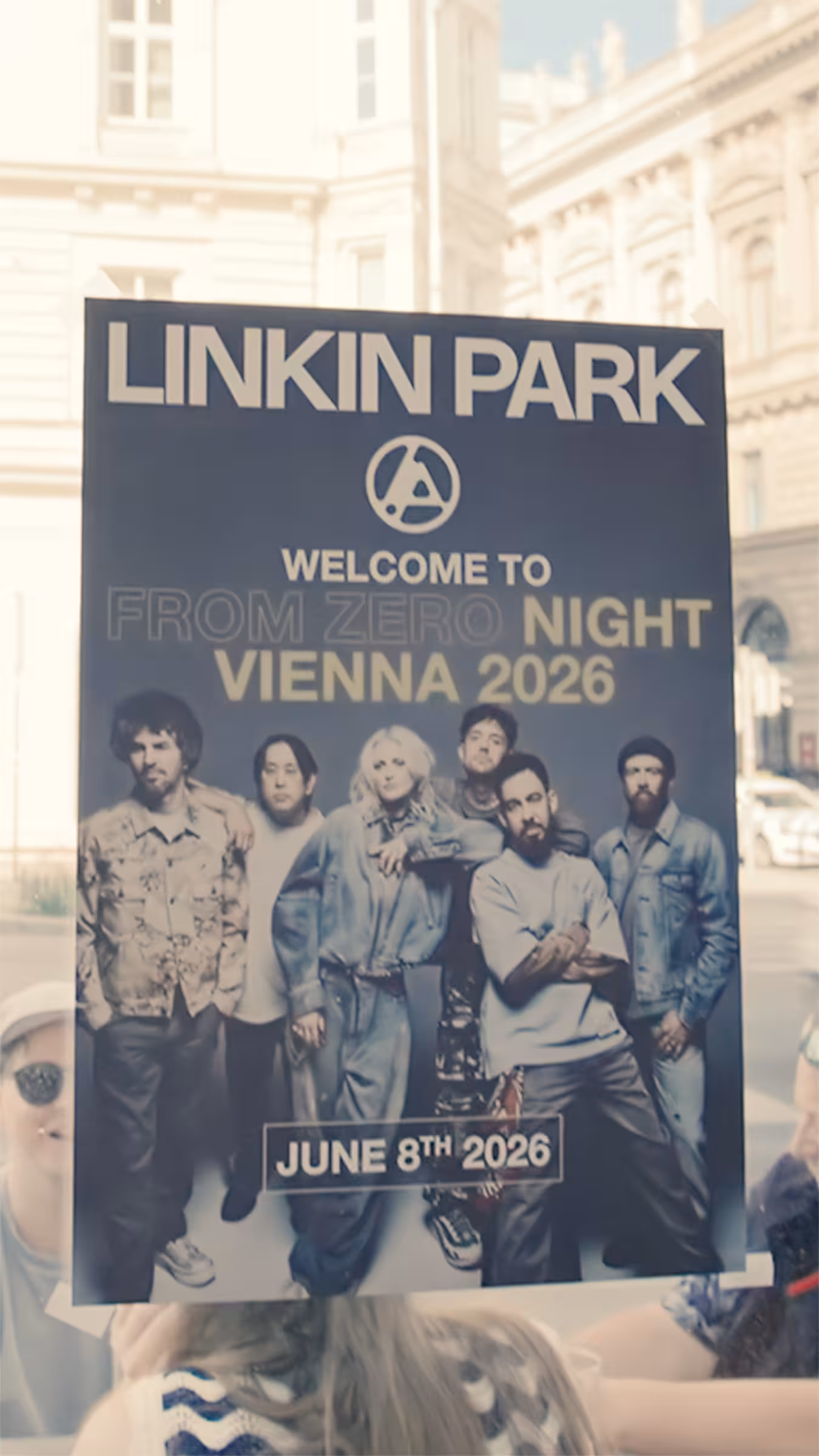 Linkin Park: From Zero Night Vienna — vertical film frame
