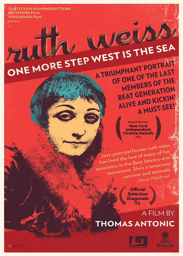 Poster for One More Step West Is The Sea ruth weiss Filme & TV